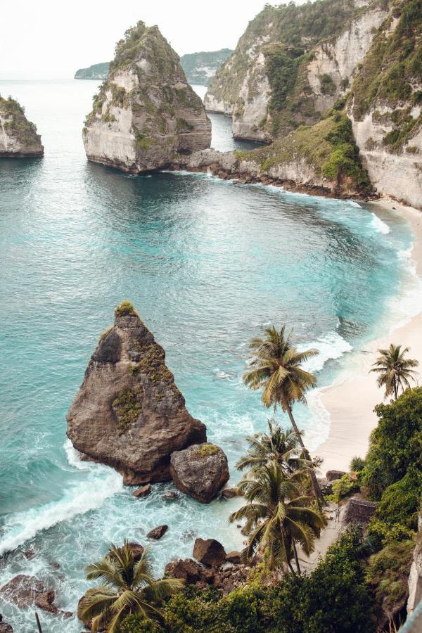 Tropical Glamping Nusa Penida - Private Romantic Seaside Bungalow Diamond Beach Pelilit Ngoại thất bức ảnh